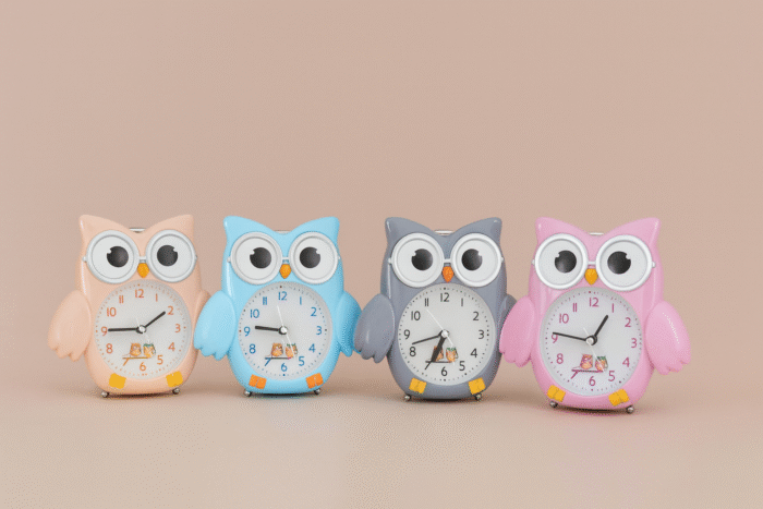 file_0000000008b4622fa5807d21d8813e7b ساعت رومیزی طرح جغد - Image 1