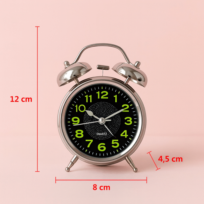 ساعت نقره ای شب نما - Image 2