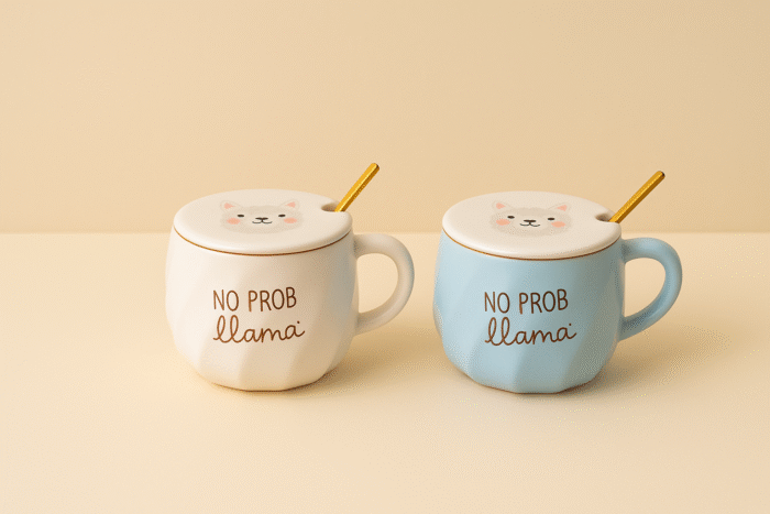 ماگ گربه للاما - Image 2