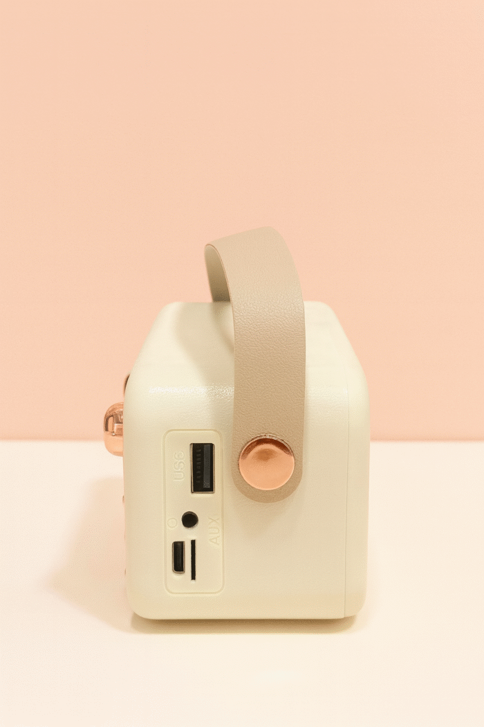 اسپیکر ساعت بلوتوثی طرح رادیو - Image 2