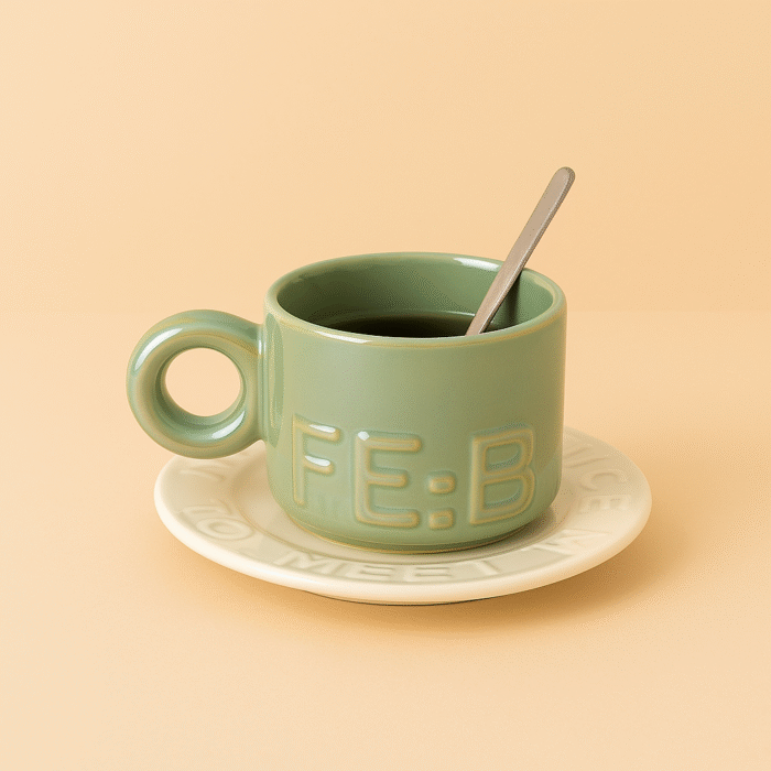 لیوان و پیش دستی هلوگرامی - Image 2