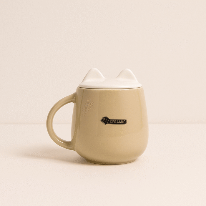 ماگ فانتزی طرح گربه - Image 3