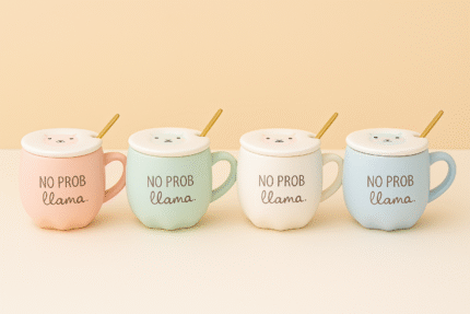 ماگ گربه للاما