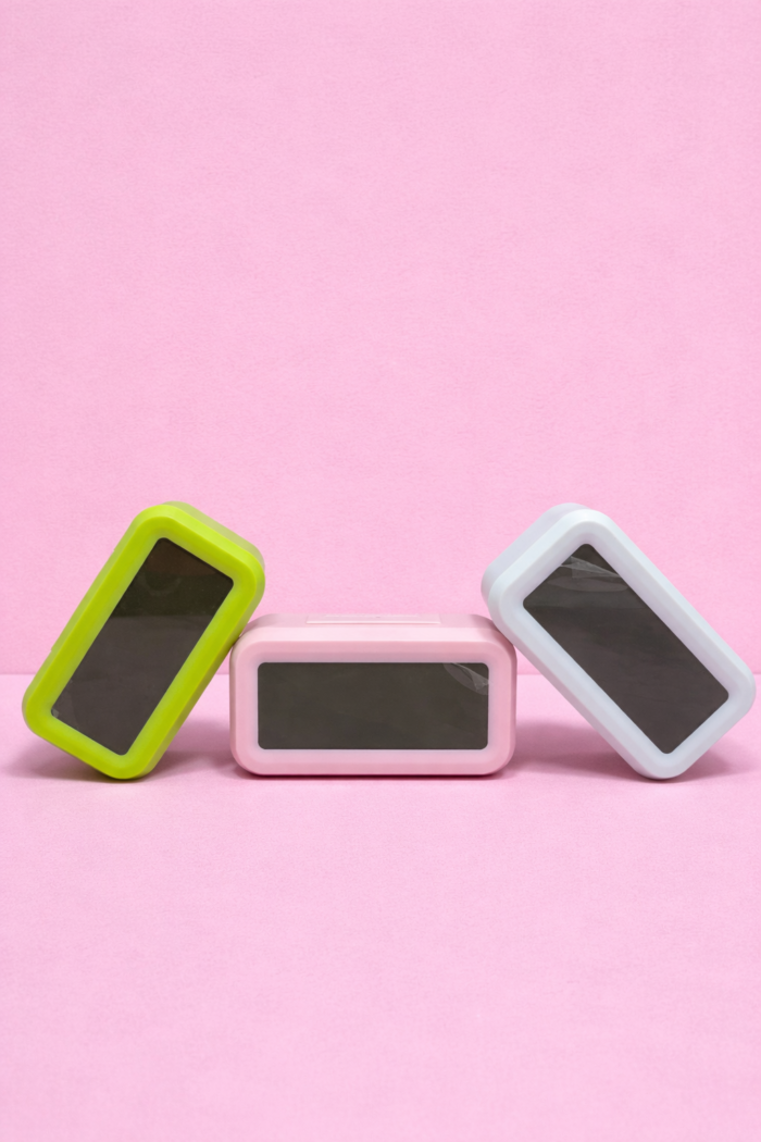 ساعت دیجیتال رومیزی رنگی - تصویر 3