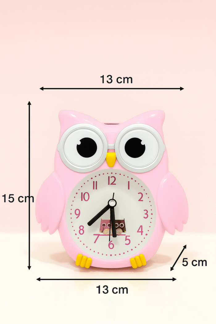 ساعت رومیزی طرح جغد - Image 2