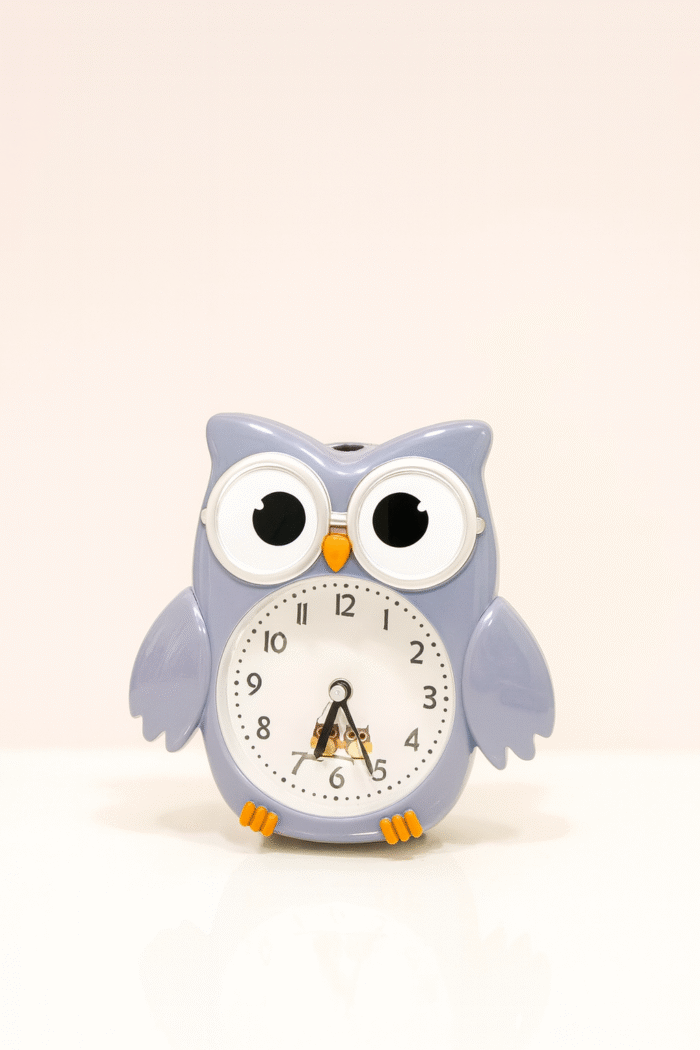 ساعت رومیزی طرح جغد - Image 3