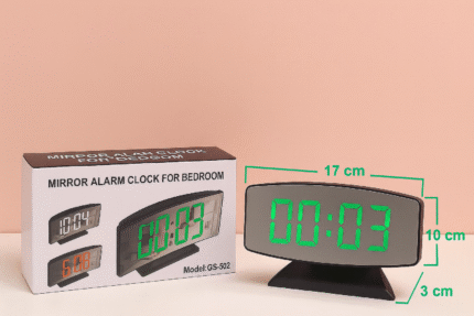 ساعت دیجیتال آینه ای