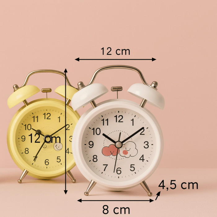 ساعت رومیزی طرح خرگوش کوچک - تصویر 2