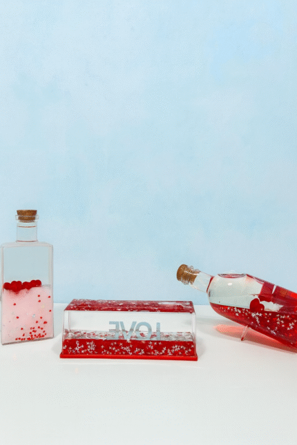 اکواریوم طرح قلبی