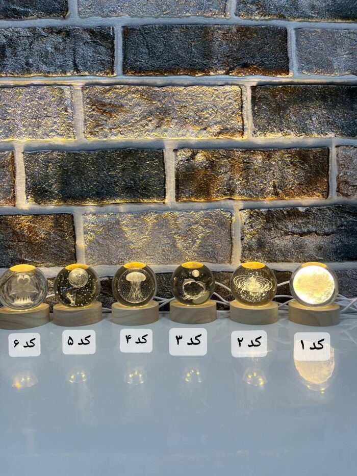 چراغ رومیزی کریستالی - Image 2