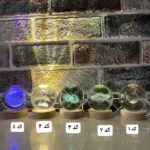 چراغ دکوری کریستالی رنگی