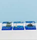 آکواریوم شناور رومیزی طرح کشتی