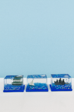 آکواریوم شناور رومیزی طرح کشتی