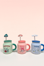 ماگ فانتزی عروسکی نی دار - Image 3