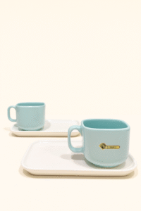 فنجان زیر دار رنگ پاستیلی - Image 2