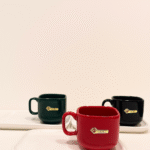 فنجان سرامیکی زیر دار