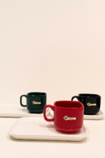 فنجان سرامیکی زیر دار