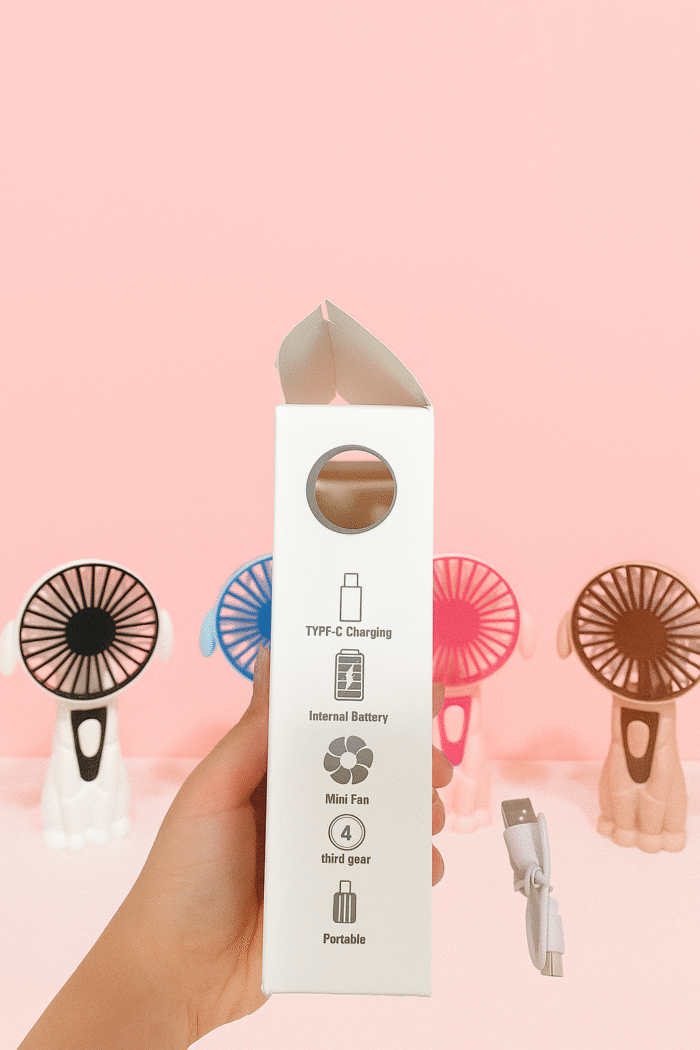 پنکه دستی طرح سگ - تصویر 2