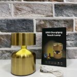 چراغ رومیزی لمسی مدل استوانه‌ای