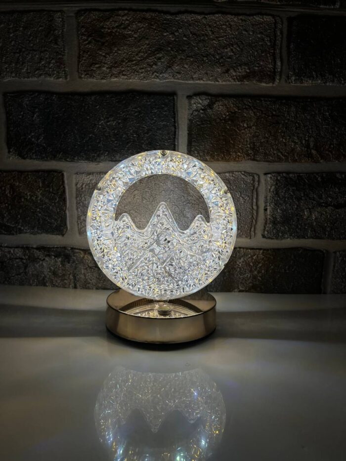 چراغ دکوری طرح کوه شارژی - Image 3