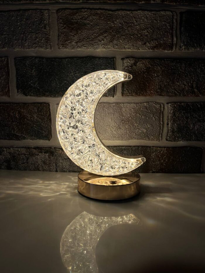 چراغ دکوری طرح ماه شارژی - Image 2