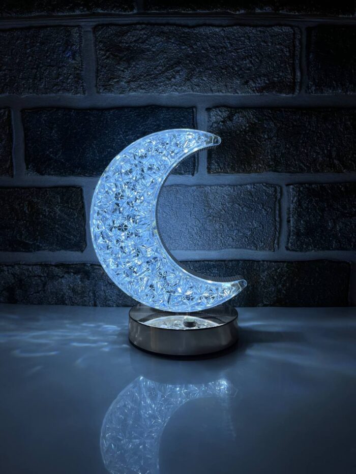 چراغ دکوری طرح ماه شارژی - Image 4