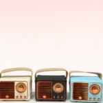 اسپیکر بلوتوث طرح رادیو قدیمی