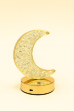 چراغ دکوری طرح ماه شارژی