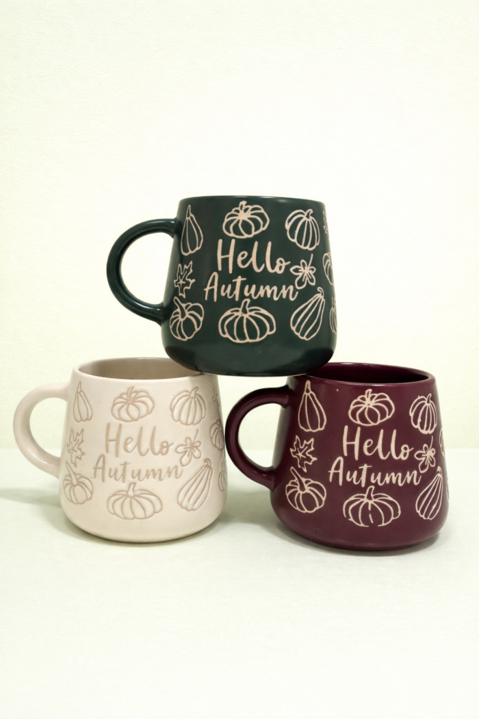 ست ماگ سرامیکی طرح پاییزی - تصویر 2