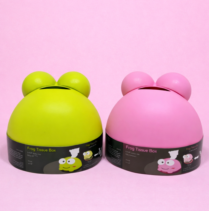 جعبه دستمال کاغذی فانتزی طرح قورباغه - تصویر 2