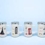 ماگ سرامیکی  در آینه‌ای