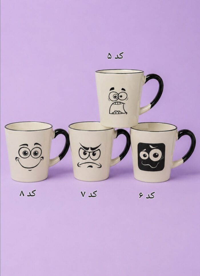 ماگ سرامیکی فانتزی طرح ایموجی - Image 2