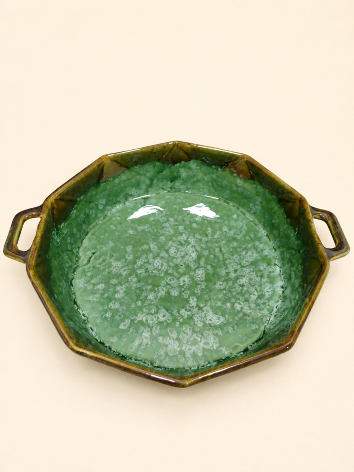 دیسی سرامیکی سبز دست‌ساز - Image 4